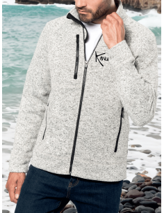 Veste en Polaire tricoté Le Requin Tatoo