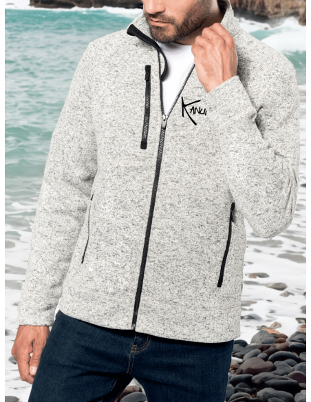 Shark Men's full zip heather jacket