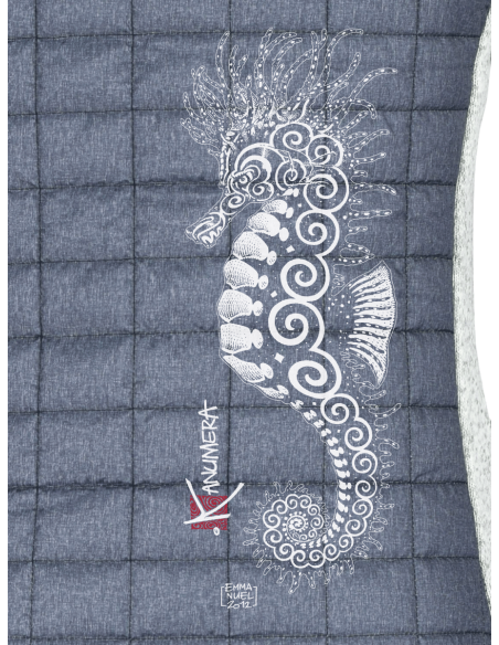 Veste Tricotée Hybride Femme L'Hippocampe Tatoo