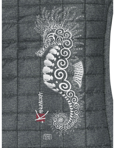 Veste Tricotée Hybride Femme L'Hippocampe Tatoo