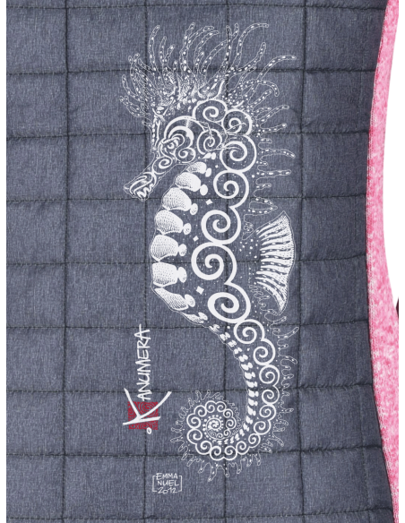 Veste Tricotée Hybride Femme L'Hippocampe Tatoo