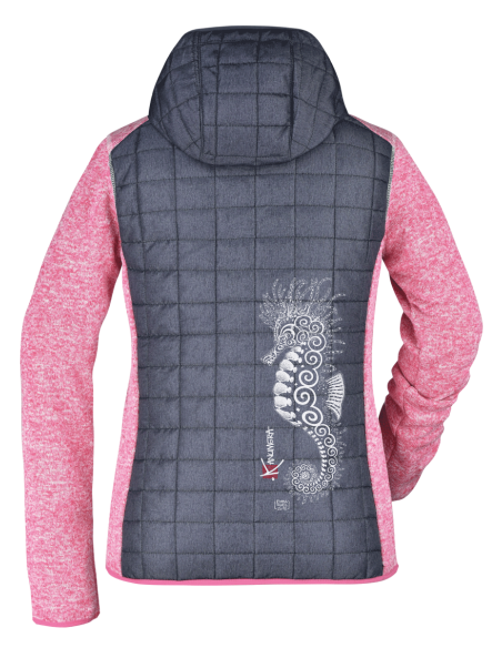 Veste Tricotée Hybride Femme L'Hippocampe Tatoo