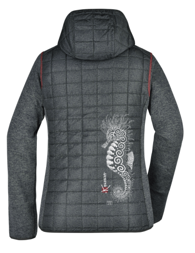 Veste Tricotée Hybride Femme L'Hippocampe Tatoo