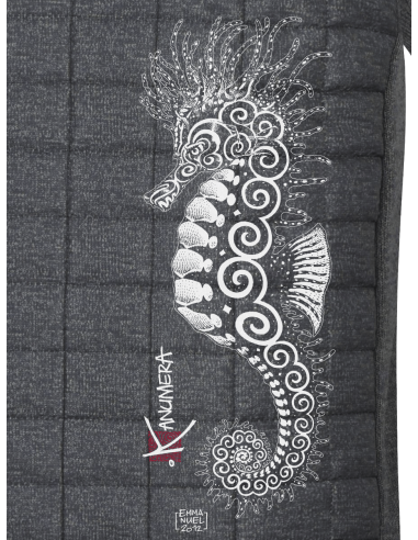 Veste Tricotée Hybride L'Hippocampe Tatoo
