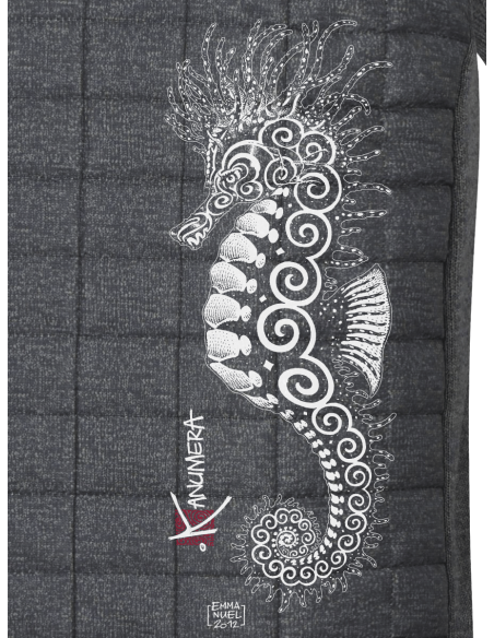 Veste Tricotée Hybride L'Hippocampe Tatoo