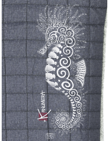 Veste Tricotée Hybride L'Hippocampe Tatoo