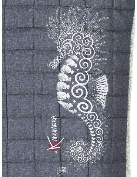 Veste Tricotée Hybride L'Hippocampe Tatoo