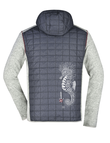 Veste Tricotée Hybride L'Hippocampe Tatoo