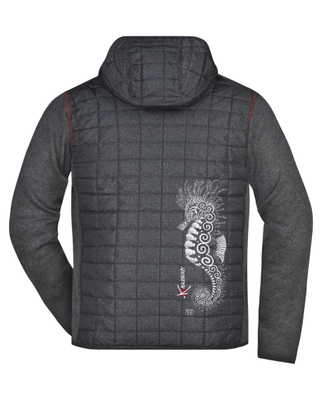 Veste Tricotée Hybride L'Hippocampe Tatoo