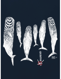 Sperm Whales Long Sleeves T-Shirt 2
