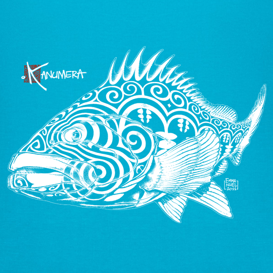 Grouper Ladies Organic T-shirt