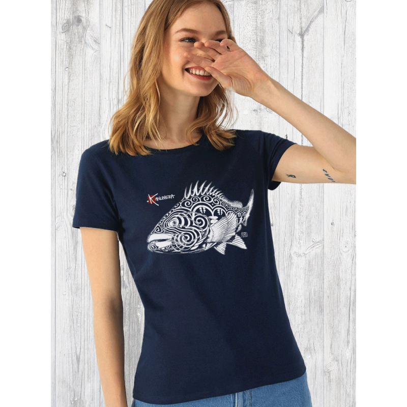 T-shirt Bio Femme Le Mérou tatoo