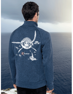 Veste en Polaire tricoté Les tortues 2