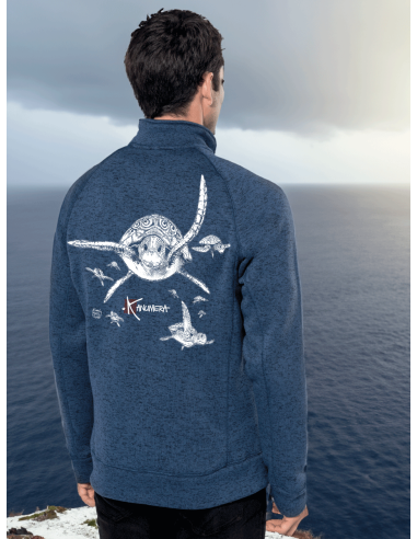 Turtles  full zip heather jacket