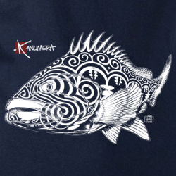 T-shirt Bio Femme Le Mérou tatoo