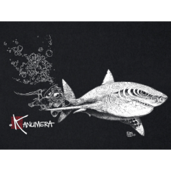 White Shark and Diver Men's organic T-shirt