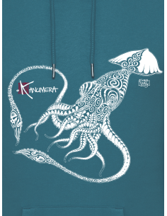 Squid Organic Hooded Sweat Shirt 2