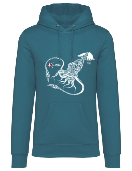 Squid Organic Hooded Sweat Shirt