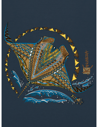 Polo Bio Origine Femme Les Raies