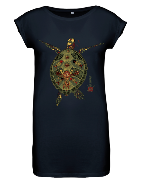 T-shirt Origine long femme La Tortue