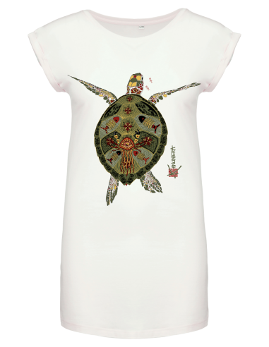 T-shirt Origine long femme La Tortue