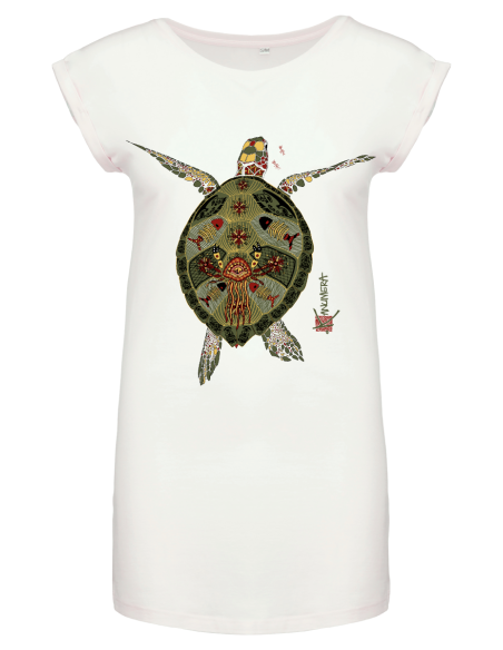 T-shirt Origine long femme La Tortue