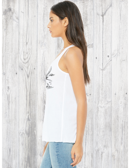 Turtles Flowy Racerback Tank Top