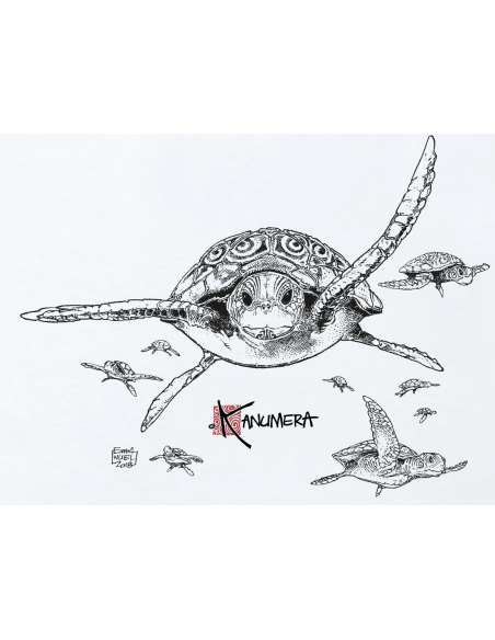 Turtles Flowy Racerback Tank Top