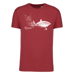 White Shark and Diver Men's organic T-shirt