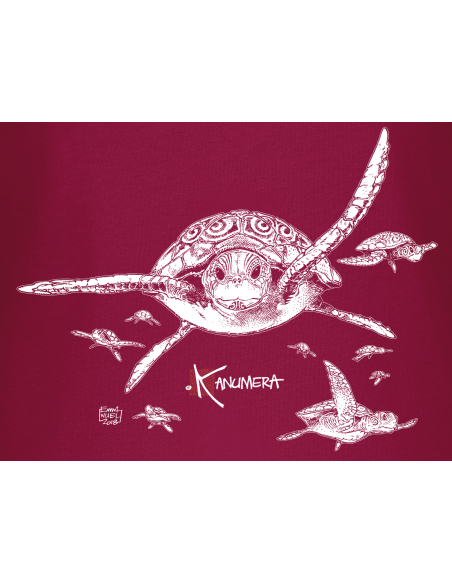 Turtles Ladies’ organic cotton crew neck T-shirt