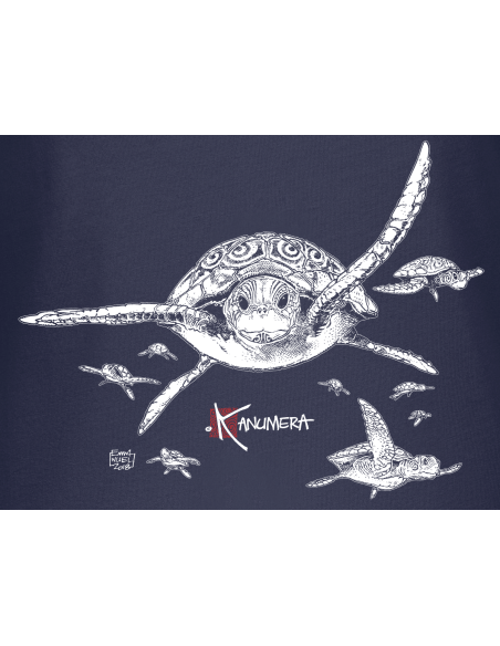 Turtles Ladies’ organic cotton crew neck T-shirt
