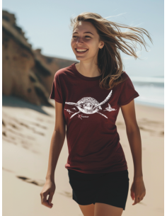 Turtles Ladies’ organic cotton crew neck T-shirt