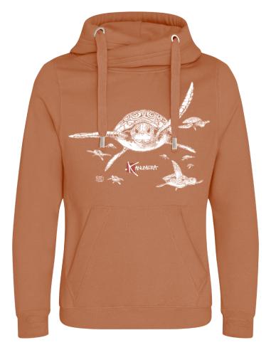 Sweat  Col croisé Unisexe Les Tortues