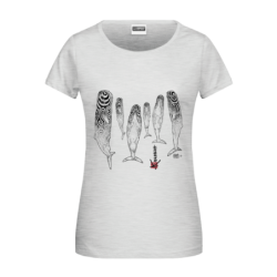 T-shirt bio Col Rond Femme Le Sommeil des Cachalots