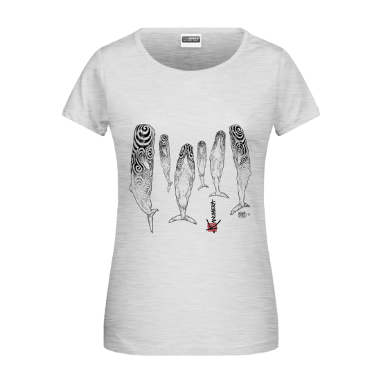 T-shirt bio Col Rond Femme Le Sommeil des Cachalots