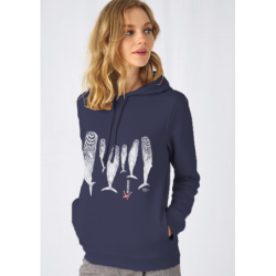 Sweat Organique Femme Le Sommeil des Cachalots