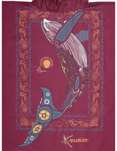 Poncho Microfibre Moyen Modèle Origine La Baleine