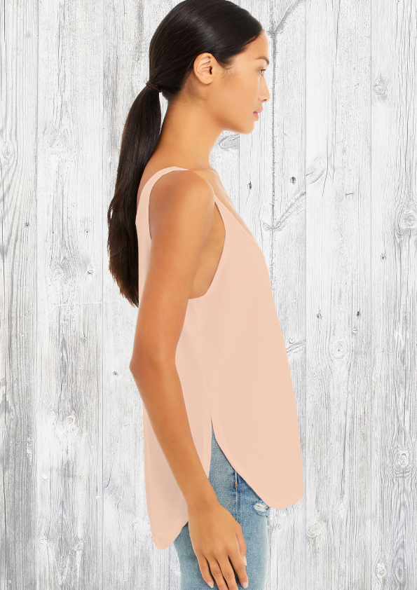 Whale Shark Women's Flowy Side Slit Tank