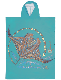 Manta Rays Microfibre Poncho (Big Size) 2