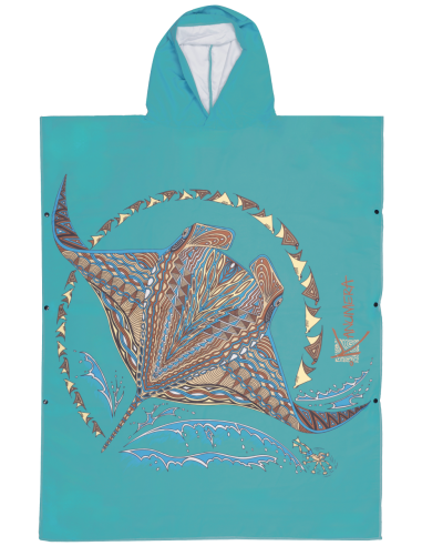 Manta Rays Microfibre Poncho (Big Size)