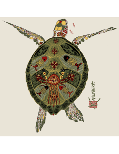 Flight of the Turtle Adult T-shirt 2