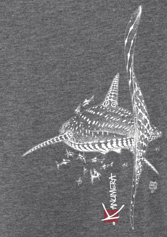 Débardeur Fluide Fendu Le Requin Baleine
