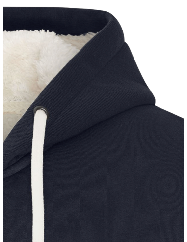 Veste à capuche femme doublée Sherpa Les Raies