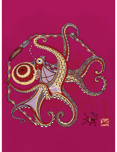 Octopus Loose organic T-shirt