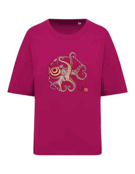 Octopus Loose organic T-shirt