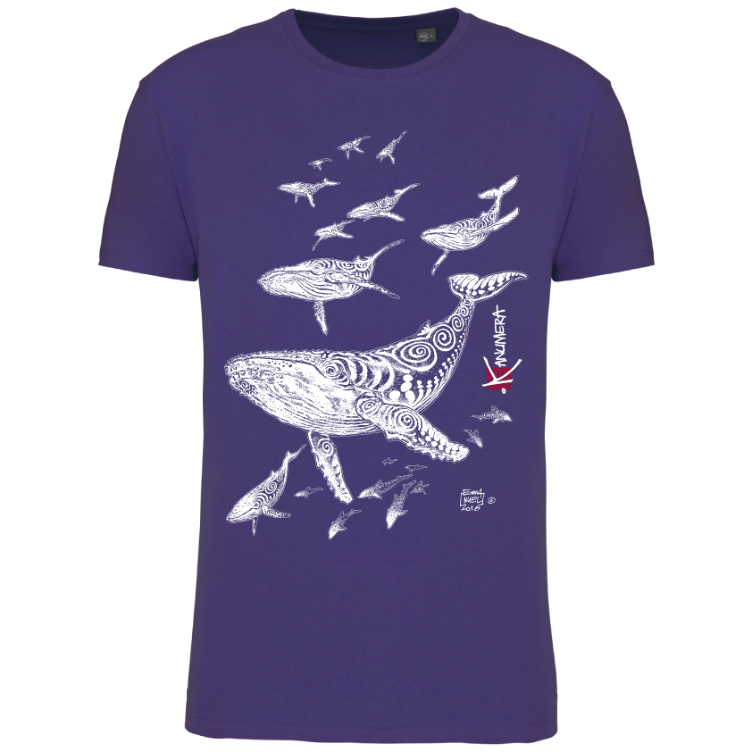 Whales Men's organic T-shirt
