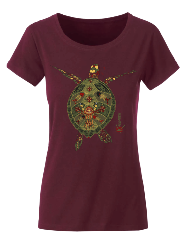 T-shirt bio Origine Femme La Tortue
