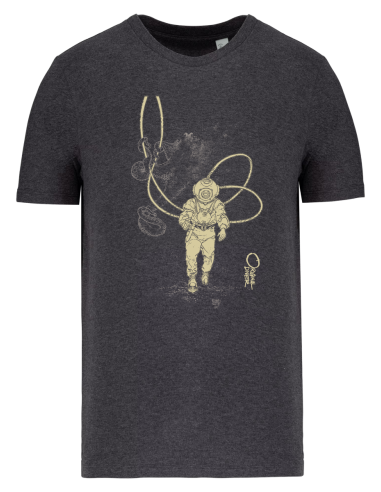 T-shirt Bio La Pieuvre et Le Scaphandrier