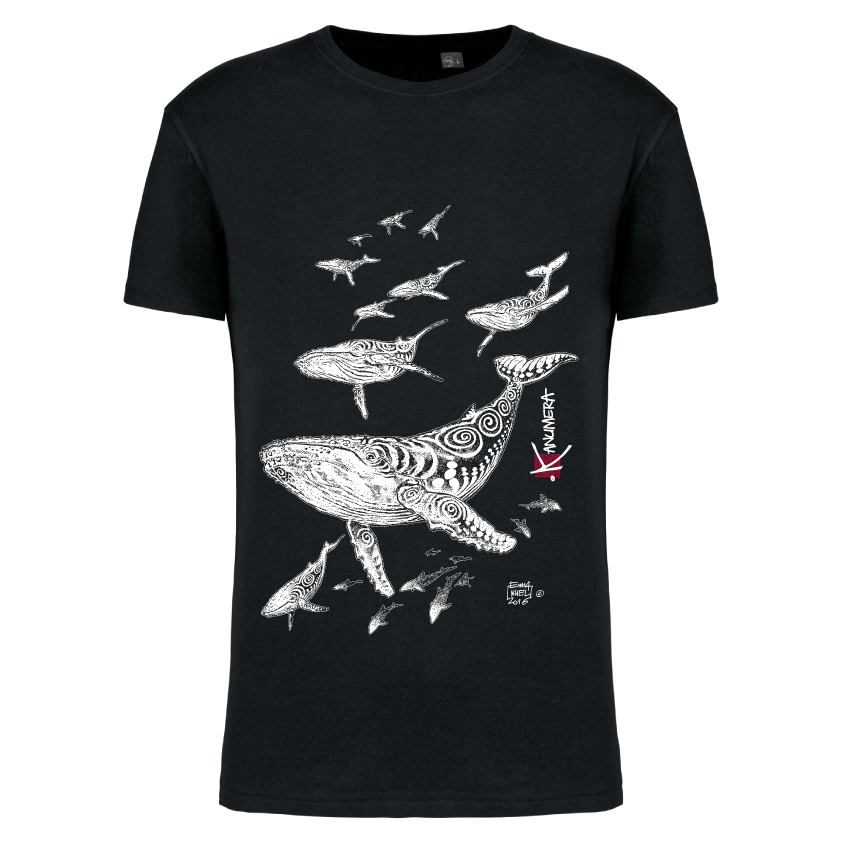 Whales Men's organic T-shirt