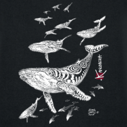 Whales Men's organic T-shirt
